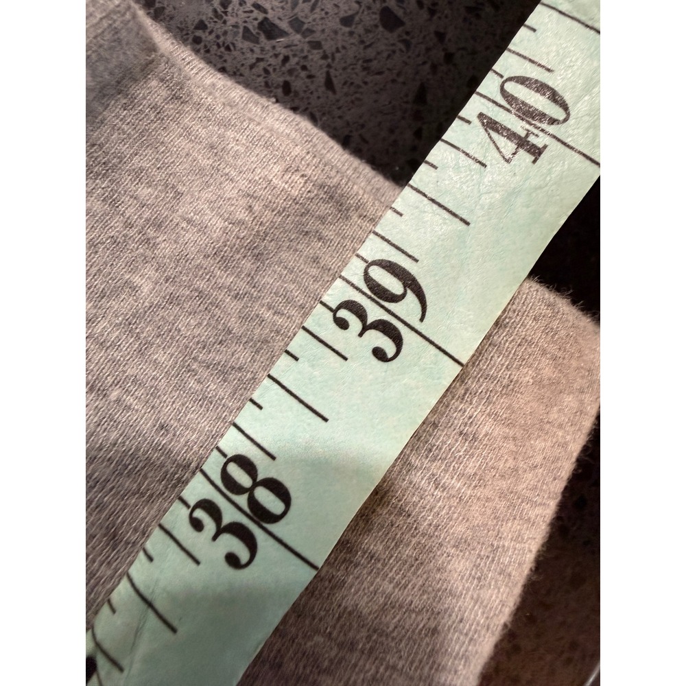 Alo Yoga Urban Moto Sweatpants Heather Grey Ribbed Joggers Womens no drawstring - Picture 9 of 10